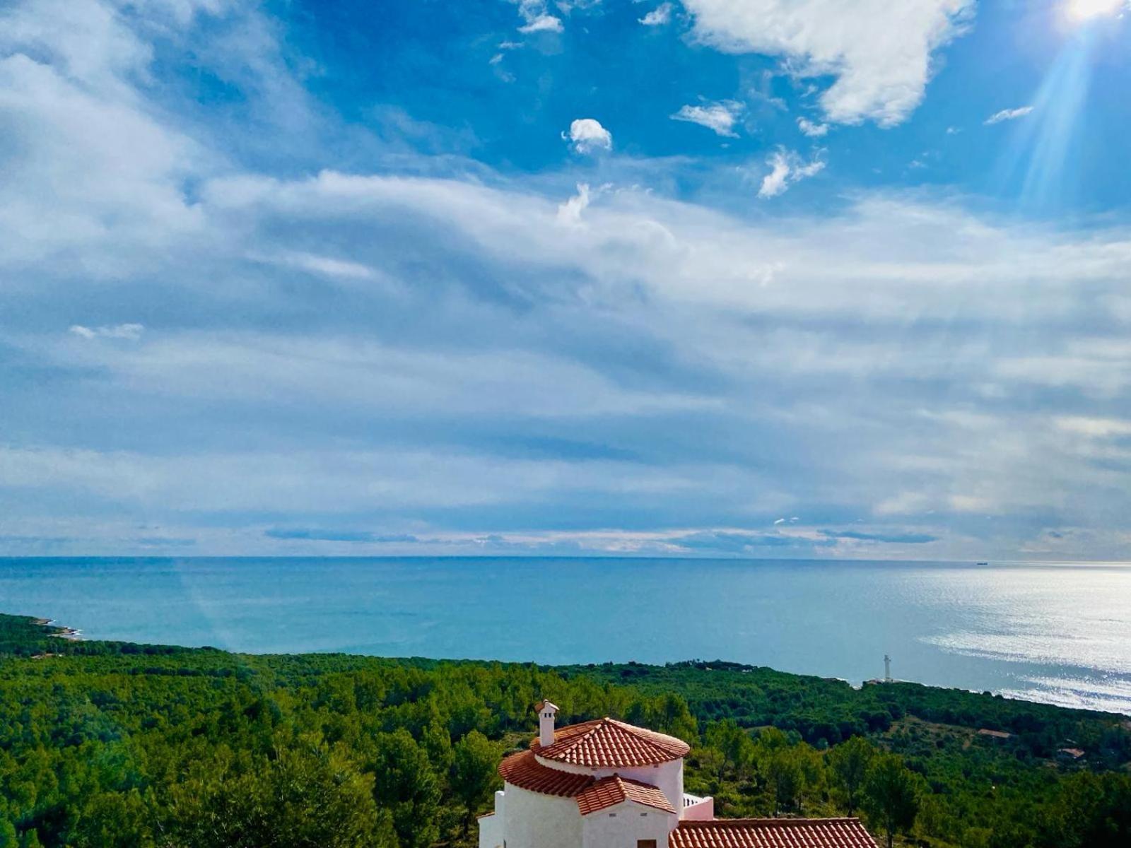 Appartement Precioso Atico En La Sierra De Irta à Alcossebre Extérieur photo